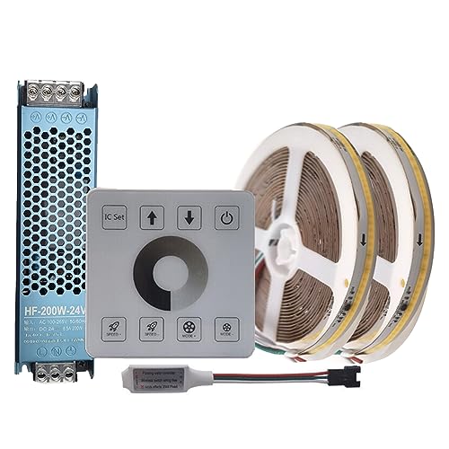 Vrabocry Cob fließendes Wasser fließt LED-Streifen Licht ws2811 Natur Weiß 24V Pferderennen sequentielles 10m lineare Beleuchtung LED-Band mit RF Touch Panel Controller 24V 200W Netzteil Vrabocry Cob fließendes Wasser fließt LED-Streifen Licht ws2811 Natur Weiß 24V Pferderennen sequentielles 10m lineare Beleuchtung LED-Band mit RF Touch Panel Controller 24V 200W Netzteil von Vrabocry