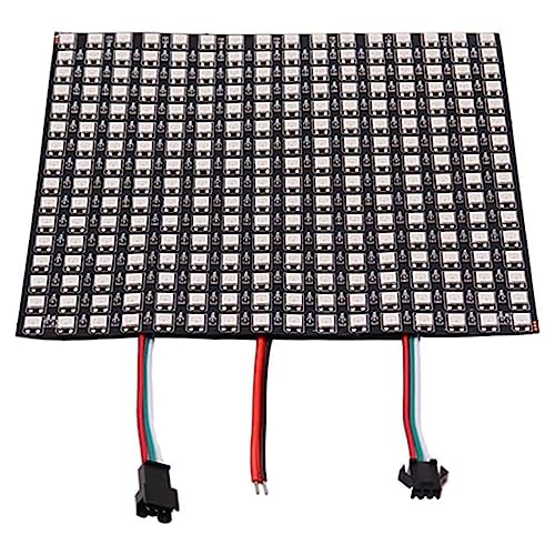 WS2812B RGB LED Digital Flexible Individually Addressable Panel Light WS2812 16x16 Module Matrix Screen DC5V WS2812B RGB LED Digital Flexible Individually Addressable Panel Light WS2812 16x16 Module Matrix Screen DC5V von Vrabocry