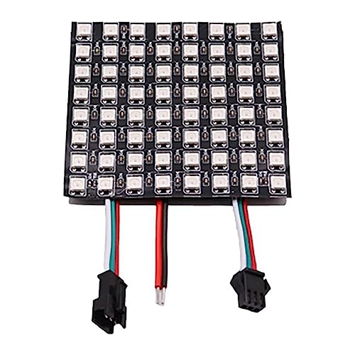 WS2812B RGB LED Digital Flexible Individuell Adressierbare Panel Light WS2812 8x8 Module Matrix Screen DC5V WS2812B RGB LED Digital Flexible Individuell Adressierbare Panel Light WS2812 8x8 Module Matrix Screen DC5V von Vrabocry