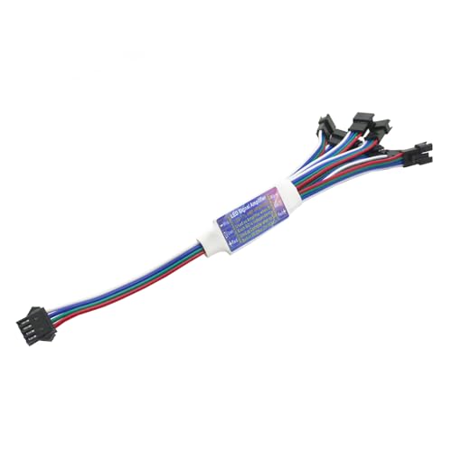 WS2815 WS2813 LED TTL Signalverstärker Controller Repeater für 4Pin RGB adressierbares LED-Streifenlicht DC5-24V von Vrabocry