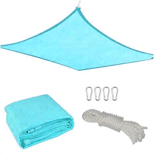Vrgadonor Sonnensegel Aus Uv-Beständigem Hdpe-Material, Rechteckig, Für Außenpools, Garten, Hinterhof, Hellblau, 4 X 5 M Vrgadonor Sonnensegel Aus Uv-Beständigem Hdpe-Material, Rechteckig, Für Außenpools, Garten, Hinterhof, Hellblau, 4 X 5 M von Vrgadonor