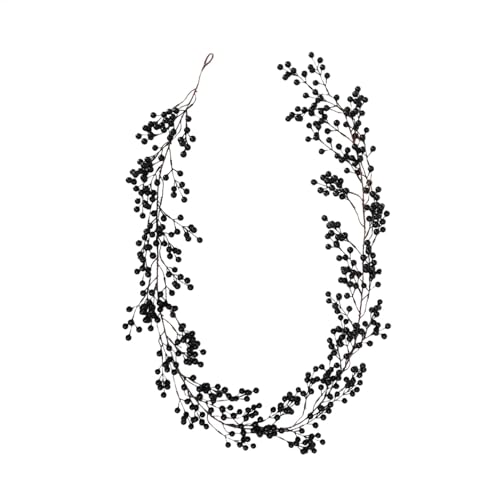 Beeren-Girlande, Weihnachtsgirlande, saisonale realistische Weihnachtsgirlande, für den Außenbereich, fühlt sich echt an, 180 cm für Innen- und Außenbereich, Weihnachtsdekorationen Beeren-Girlande, Weihnachtsgirlande, saisonale realistische Weihnachtsgirlande, für den Außenbereich, fühlt sich echt an, 180 cm für Innen- und Außenbereich, Weihnachtsdekorationen von Vriusi