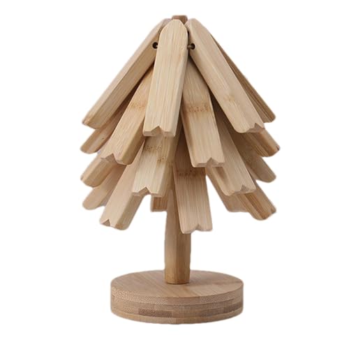 Holz Baum Form Stativ Set Holz Faltbare Isoliermatte Weihnachtsbaum Form Stativ Haushalt Hochtemperaturbeständig Verbrühungsschutz Pad Geeignet für heiße Gerichte und heiße Töpfe Holz Baum Form Stativ Set Holz Faltbare Isoliermatte Weihnachtsbaum Form Stativ Haushalt Hochtemperaturbeständig Verbrühungsschutz Pad Geeignet für heiße Gerichte und heiße Töpfe von Vriusi