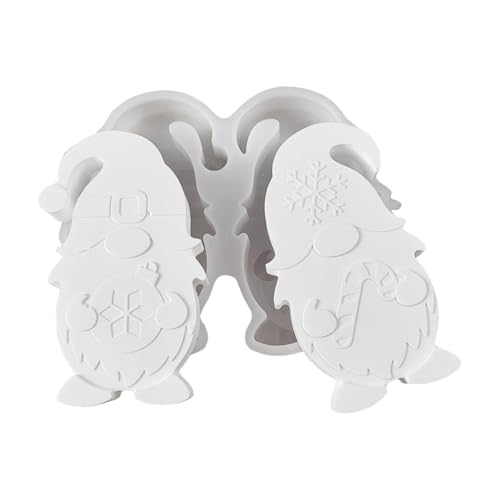 Silikon-Form für Weihnachtswichtel, antihaftbeschichtet, wiederverwendbar, für handgefertigte Bastelarbeiten, Epoxid-Gussform für Kerzenherstellung, Ornamente und Heimdekoration, Silikonformen für Silikon-Form für Weihnachtswichtel, antihaftbeschichtet, wiederverwendbar, für handgefertigte Bastelarbeiten, Epoxid-Gussform für Kerzenherstellung, Ornamente und Heimdekoration, Silikonformen für von Vriusi