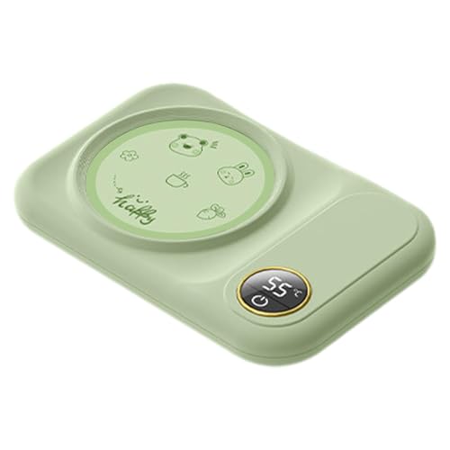 Vriusi Calentador de tazas termostático, Calentador de bebidas eléctrico, Calentador de bebidas de escritorio | Calentador de tazas de escritorio con ajuste de temperatura de velocidades para von Vriusi