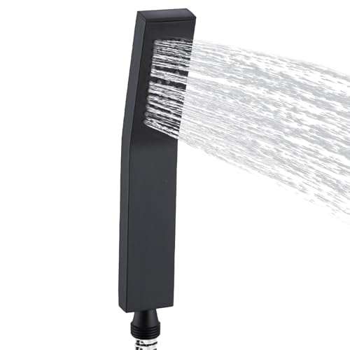 Vriusi Duschdüse, quadratisch, gebogener Duschstab, ergonomischer Duschkopf, Druckerhöhung, Kopfbrause für Badezimmer-Duschsystem Vriusi Duschdüse, quadratisch, gebogener Duschstab, ergonomischer Duschkopf, Druckerhöhung, Kopfbrause für Badezimmer-Duschsystem von Vriusi