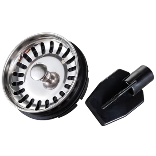 Vriusi Garbage Disposer Strainer, Stainless Steel Garbage Disposal Stopper, Efficient Shredder Grinder, Kitchen Drain Strainer, Food Waste Disposer Filter, Kitchen Sink Strainer, Garbage Disposal Filt von Vriusi