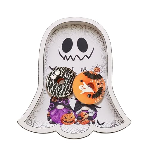 Vriusi Halloween Ghost Plate Wooden Ghost Serving Platter, Ghost Shaped Snack Board, Charcuterie Board for Halloween, Halloween Appetizers Board, Fruit and Cheese Platter, Spooky Snack Serving Dish Vriusi Halloween Ghost Plate Wooden Ghost Serving Platter, Ghost Shaped Snack Board, Charcuterie Board for Halloween, Halloween Appetizers Board, Fruit and Cheese Platter, Spooky Snack Serving Dish von Vriusi
