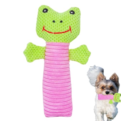 Vriusi Kauspielzeug für Hunde, Stofftiere, Mehrzweck-Hundespielzeug, kleines Hundespielzeug, kreatives Welpen-Plüschspielzeug, quietschendes Tier-Hundespielzeug für Zuhause, Tiergeschäfte von Vriusi