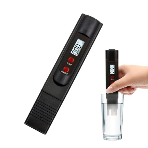 Vriusi Meter, Instant Reading Water Quality Tester Range 0-0ppm, Water Tester for Drinking Water 2% Readout Accuracy, Data Lock Function Water Testing Kit for Ro System, Aquariums Vriusi Meter, Instant Reading Water Quality Tester Range 0-0ppm, Water Tester for Drinking Water 2% Readout Accuracy, Data Lock Function Water Testing Kit for Ro System, Aquariums von Vriusi