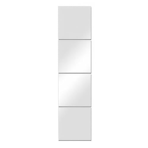 Vriusi Reflektierende Acrylplatte | bruchsichere quadratische Wand-Acrylplatte – unzerbrechliches, nicht Glas-Acryl, Sicherheit Handwerk Home Wanddekoration für Schlafzimmer, Wohnzimmer von Vriusi