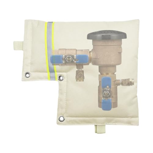 Vriusi Rückflussabdeckung | Rückflussverhinderer Isoliertasche - Sprinklerventilabdeckung, Winterbrunnenpumpenabdeckungen, Sprinkler-Rückflussabdeckung für Bewässerung Rückflussventil von Vriusi