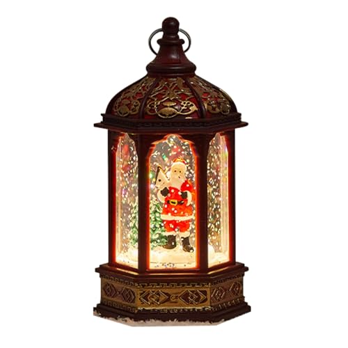 Vriusi Schneekugel-Laterne Sechskant Lampe Schneekugel Winter Dekoration Modern Mehrfarbig Acrylnitril-Butadien-Styrol Vriusi Schneekugel-Laterne Sechskant Lampe Schneekugel Winter Dekoration Modern Mehrfarbig Acrylnitril-Butadien-Styrol von Vriusi