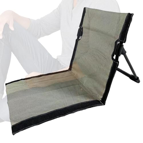 Vriusi Strandmatte Loungesessel Atmungsaktiv Stuhlkissen Gepolsterter Sitz Strandstuhl Tragbarer Loungesessel Campingstuhl Kissen Outdoor Strandmatte Stuhl Faltbarer Gartenstuhl von Vriusi