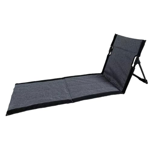 Vriusi Strandmatte Loungesessel Atmungsaktiv Stuhlkissen Gepolsterter Sitz Strandstuhl Tragbarer Loungesessel Campingstuhl Kissen Outdoor Strandmatte Stuhl Faltbarer Gartenstuhl von Vriusi
