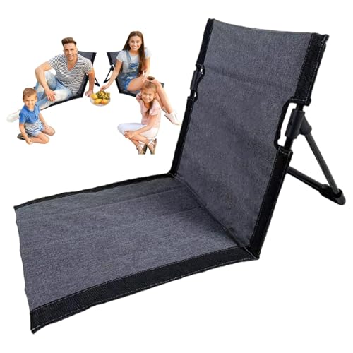 Vriusi Strandmatte Loungesessel Atmungsaktiv Stuhlkissen Gepolsterter Sitz Strandstuhl Tragbarer Loungesessel Campingstuhl Kissen Outdoor Strandmatte Stuhl Faltbarer Gartenstuhl von Vriusi