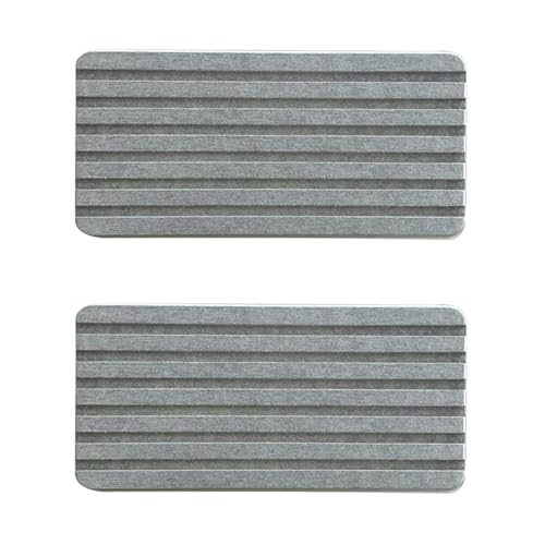 Vriusi Wasserabsorbierende Kieselgur Tablett, Kombination saugfähiger Steintablett, gerilltes Design, Kieselgur Untersetzer, schnell trocknendes Tablett mit schneller Absorption für Handseife und Vriusi Wasserabsorbierende Kieselgur Tablett, Kombination saugfähiger Steintablett, gerilltes Design, Kieselgur Untersetzer, schnell trocknendes Tablett mit schneller Absorption für Handseife und von Vriusi