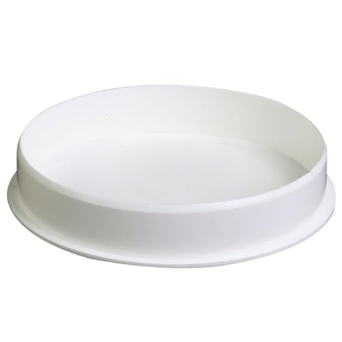 Vroxdrez Rohrstopfen Stopfen für Drainagerohr DN 150/160 - Stopfen Muffenstopfen Ideal zum Verschluss von Drainagerohr Abflussrohr 150mm, Robuster Blindstopfen Weiß, rohrendkappen für PVC Rohr von Vroxdrez