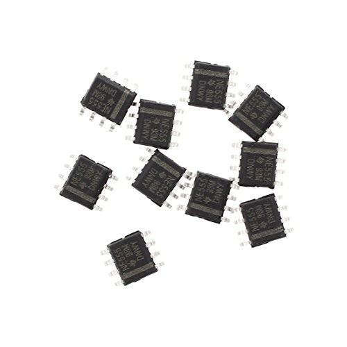 Vrttlkkfe 10 Stueck -Pin IC SMD Timer NE555 von Vrttlkkfe