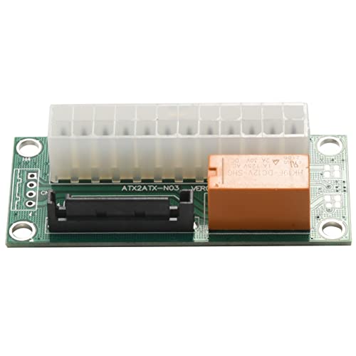 Vrttlkkfe Board PSU Multiple Supply Adapter Add2Psu mit SATA ATX 24pin auf 4pin Stecker für von Vrttlkkfe