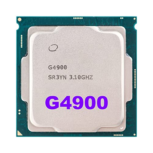 Vrttlkkfe Für Celeron G4900 CPU LGA 1151 Prozessorkern-Gewinde 14 Nm 2 MB CPU für B250 B250C von Vrttlkkfe