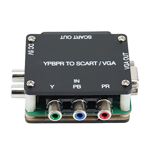 Vrttlkkfe auf RGBS YPBPR auf SCART YPBPR auf VGA Komponenten-Transcoder-Konverter, Spielkonsole, RGBS auf Farbunterschied Vrttlkkfe auf RGBS YPBPR auf SCART YPBPR auf VGA Komponenten-Transcoder-Konverter, Spielkonsole, RGBS auf Farbunterschied von Vrttlkkfe