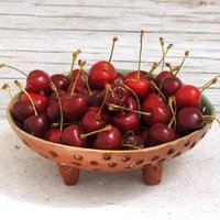 Keramik Beere Schüssel-Obst Sieb Servierschleife von Vsocks
