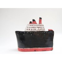 Modell Schiff-Keramik Schiff-Miniatur Boot-Maritime Dekor-Meer Dekor-Keramik Und Keramik von Vsocks