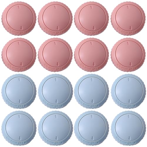 Vulevirtue 16 Stücke Bettdeckenbezug Clip Kunststoff Quilt Clips Bettbezug Halter für Bettdecke Kleidung Vorhang Steppbettdecke Einziehdecke Prevent Bunching Shifting Haushalts Anti Rutsch Gerät von Vulevirtue