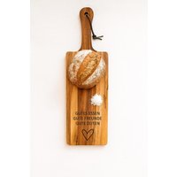 Servierplatte Einzug | Servierbrett Geschenk Polterabend Hochzeit Gute Freunde Einzugsgeschenk Brettchen von VulkanGravur