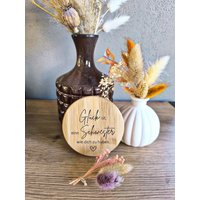 Vorratsglas "Glück Ist Eine Schwester Wie Dich Zu Haben" | Vorratsbehälter Glas Beste Geschenk Bestie Vorratsglas "Glück Ist Eine Schwester Wie Dich Zu Haben" | Vorratsbehälter Glas Beste Geschenk Bestie von VulkanGravur