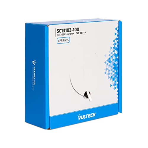 Vultech SC13102 – 100 Strang LAN, 5e FTP, Weiß Vultech SC13102 – 100 Strang LAN, 5e FTP, Weiß von Vultech