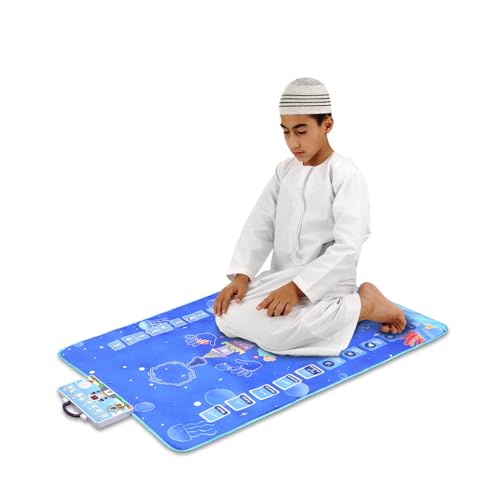 Intelligenter Muslimischer Gebetsteppich Intelligente Intelligenz,Muslimischer Teppich Elektronischer Kinderteppich Interaktiv,Elektronischer Gebetsteppich Berührungsempfindlich von Vusddy