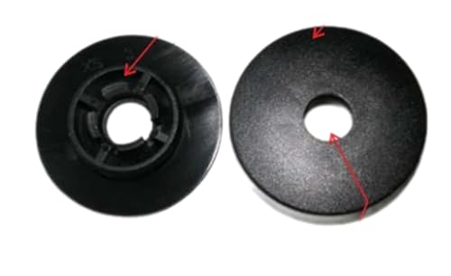 Vuzmode 100x Kunststoff Clip Teppich Boden Matte Retainer, for Vw, 3c0-864-521-9b9 3c0-864-523-9b9 3c08645219b9 3c08645239b9, for Stecker-Trennwandabdeckung auf der Rückseite(100xc1816) von Vuzmode
