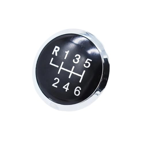 Vuzmode 5/6, for Superb, Schaltknauf-Abdeckkappe, Emblem-Abzeichen, for VW, Tranport T5 T6 2003 2004 2005 2006 2007 2008-2019 Schaltknaufkappe(6speed) von Vuzmode