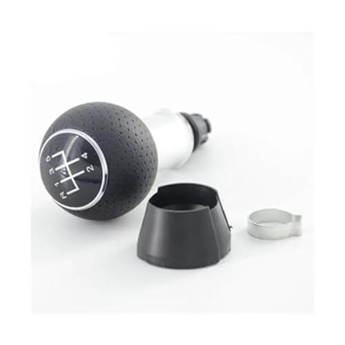 Vuzmode 5 6 Gang Schaltknauf Hebel Schaltstift Gamasche Kofferraumabdeckung, for VW, for Passat, B5 B5.5 98-04 B5 FL 00-05 3B 3B2 3B5 96-00 Schaltsackabdeckung(BLACK R12345 Gear Knob) von Vuzmode
