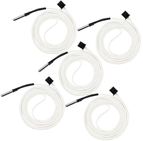 Vuzmode 5 PCS NTC 3950 100K Thermistorsensor Hochtemperatur +300 Grad 2 Pins, for Reprap 3D-Drucker MK3 Extruder Heizblock 3D-Drucker-Thermistor von Vuzmode