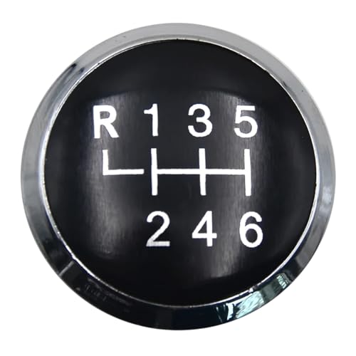 Vuzmode 6, for Superb, Schaltknauf-Stick-Abzeichen-Emblem-Zierkappenabdeckung Auto-Innenzubehör, T5 T5.1 Gp Schaltknaufkappe von Vuzmode