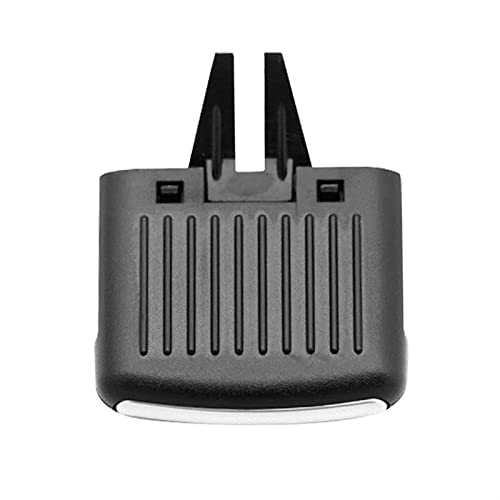 Vuzmode Auto-Front-Entlüftungsauslass-Clip, Klimaanlage, AC-Entlüftungsauslass-Laschenclip-Reparatursatz, for VW, Sagitar-Autoteile, schwarzes ABS Lüftungsclip von Vuzmode