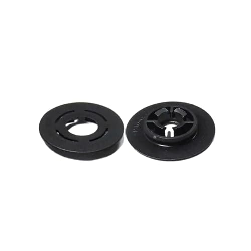 Vuzmode Bodenmatte Teppich Befestigungsclip Klemmhalterung 3c0864523 3c0864521, for, for Vw, for Seat, for Skoda, Schwarz 3c0 864 523 521 Stecker-Trennwandabdeckung auf der Rückseite(1 Set) von Vuzmode