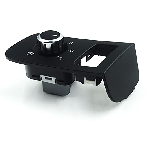 Vuzmode Einstellknopf for Seitenspiegelschalter, for VW, for Volkswagen, for Caddy, for Touran 2003-2015 1T1 959 565F 1T1959565F Seitenspiegelschalter von Vuzmode