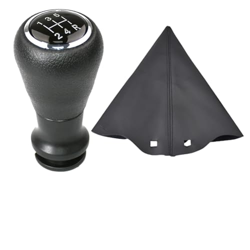 Vuzmode For Superb, Schaltknauf-Kofferraumabdeckung, for, 106, 20206, 306, 406, 107, 207, 307, 407, for, Saxo/xara/xantia/ C2 Schaltknauf für Schalthebel(Knob And Boot-b) von Vuzmode