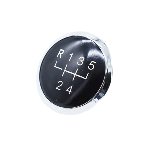 Vuzmode For VW, Transport T5 T6 2003 2004 2005 2006 2007 2008-2019 5/6, for Superb, Schaltknauf-Abdeckkappe, Emblem-Abzeichen Schaltknaufkappe(5speed) von Vuzmode