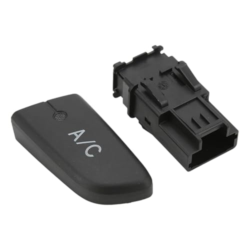 Vuzmode Klimaanlage Ac-Schalter Puh-Taste mit Kappe 6554kx Ersatz, for Citrn, C1 2005‑2014 Auto-AC-Tastenkappe von Vuzmode