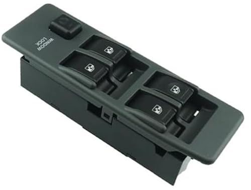 Vuzmode Linke Antriebsseite Glasschalter Fenster, for Pajero V31 V32 V33 Glashebersteuerung, for Montero V30 V43 MR753373 Autofensterschalter von Vuzmode