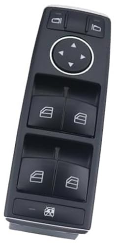 Vuzmode Steuerschalter Autofensterschalter, for Benz W204 W212 C207 A207 CE-Klasse X204 Fensterheberschalter Steuerknopf A2049055302 A1669054300 Autofensterschalter von Vuzmode