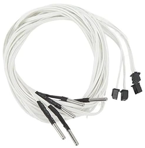 Vuzmode Temperatursensor for 3D-Drucker, 5-teiliger Thermistorsensor for 3D-Drucker, Hot-End-Zubehörset for 3D-Drucker 3D-Drucker-Thermistor von Vuzmode