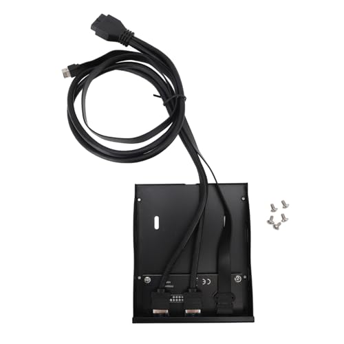 Vvikizy 3,5 -Zoll -Floppy Bay Frontplatte USB 19Pin Typ E Eingangsschnittstelle USB A 5 Gbit/S Typ C 10 Gbit/S 20 Gbit/S Übertragungsrate von Vvikizy