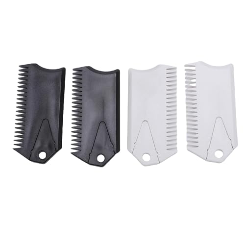 Vvikizy PVC Surfboard Comb Surf Wachs Schaber 4 Pack Wachs Applikator Remover Tool Zum Surfenbrettwartung mit Strukturierten Rillen Gerade Kante Vvikizy PVC Surfboard Comb Surf Wachs Schaber 4 Pack Wachs Applikator Remover Tool Zum Surfenbrettwartung mit Strukturierten Rillen Gerade Kante von Vvikizy