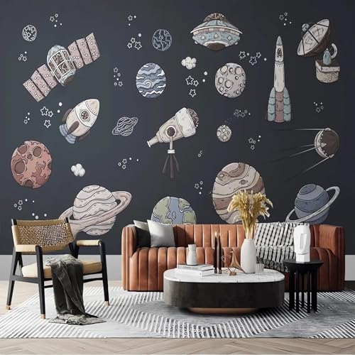 Tapete Benutzerdefiniertes Fototapete Für Kinderzimmer Mädchen Schlafzimmer Heißluftballon Hintergrundmalerei Wohnkultur-250X175Cm von VwrxnchCoatx